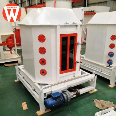 China Corner Feed Pellet Plant Eight Counter-Flower Cooler Machine for sale