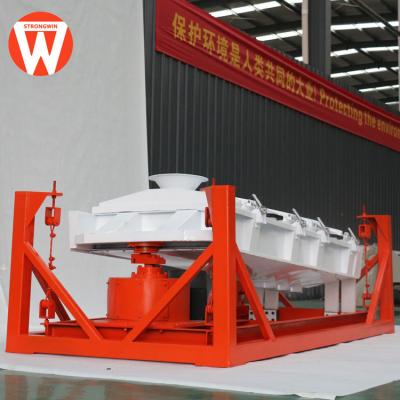 China Plant Feed Pellet Rotary Screens / Sifts Machine For Feed Pellet Line for sale