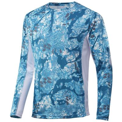 China Custom LOGO Antibacterial Fishing Sun Protection Summer Ice Silk Quick Dry UV Protection Outdoor Fishing Suit for sale