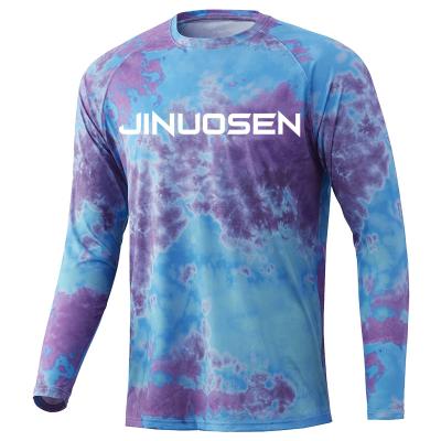 China Antibacterial Quick Dry Men Fishing Shirts Long Sleeve Fishing Shirts UV Custom High Quality Sublimation Printing Waterproof Unisex OEM for sale