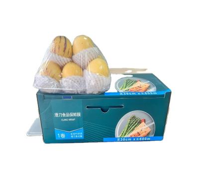 China Hot Sale Moisture Proof HDPE Material Food Grade Cling Film for sale