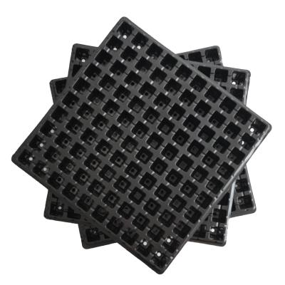 China Eco-friendly Seed Planting 100 Holes Can Be Greenhouse Environmental Protection Seed Starter Tray Customized Agricultural Plastic Seedling Tray for sale