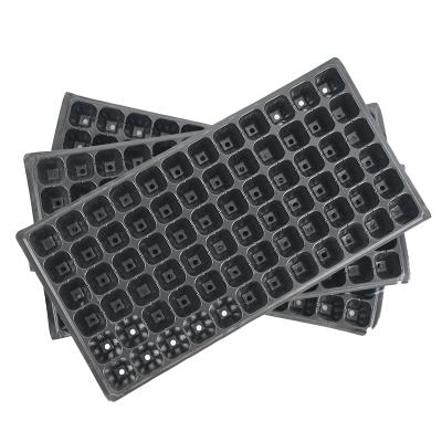 China Eco-friendly Seed Planting 72 Cells Shape Style PP / PVC Material Plastic Tray Sowing With Low Price for sale