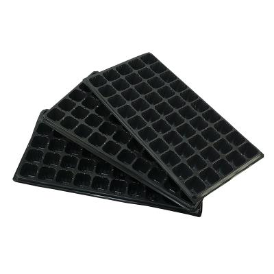 China Eco-Friendly Seed Planting 50 Cell Garden Seed Tray Kits Seed Starter Tray Propagator Set With Dome for sale