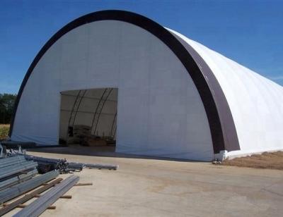 China Metal aircraft hangar. Tension Fabric Foundation for sale