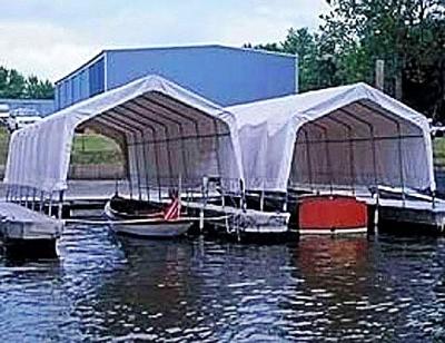 China Metal Fabric Dock Boat Shelter, Instant Boat Storage Tent for sale