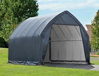 China Plastic Fabricated Pitched Roof Boat Tent , Car Garage Shelter for sale