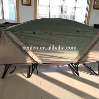 China Straight tie type camping tent luxury cradle. camping tent with bed for sale