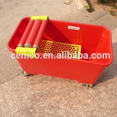 China Plastic Pail with Roller and Rack Shipping and Handling - TC61 for sale