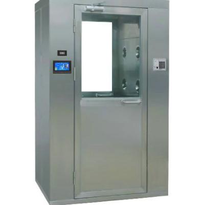 China Factory Cleanroom Modular Personal Air Shower Room Double Doors Snap Air Shower For Cleanroom for sale