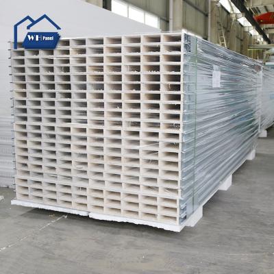 China Industrial Clean Room Insulated Fireproof MgO Floor Panel Magnesium Oxide Sandwich Ceiling Panels MgO Wall Panel for sale