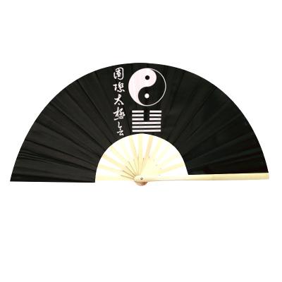 China Wushu/Gongfu/Kungfu/Taiji/Tai Chi/Opening Handheld GUO Martial Art Ribs Pop Fan Customized Performance JI TAI HUI Bamboo Hand Fan for sale