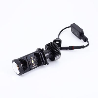 China Y6 Y6D bi led headlight with fan and fanless bi led lens made in china Camry for sale