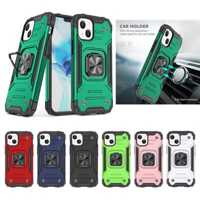 China Anti-fall Fashion 2 in 1 Hybrid Phone Case Cover For iPhone 13 13 Pro Max Phone Case With kickstand for sale