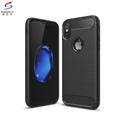 China Saiboro case protector tpu for iphone 6s carbon fiber cover for iphone 6 plus cover production in china for sale