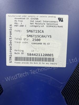 China SM6T15CA 21.2V Klemme 28A Ipp ESD Schutzdioden TVS Dioden 600W 15V Bidirekt zu verkaufen