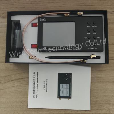 China Kingst SA6-1 6GHz Spectrum Analyzer Signal Generator Wi-Fi 4G LTE CDMA GSM Beidou GPRS Te koop