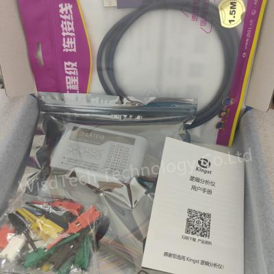 China Kingst LA1010 Analisador de lógica USB 100M Máxima tasa de muestreo 16 canales 10B Muestras MCU ARM FPGA en venta