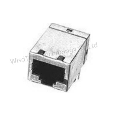 China 1734579-4 Conectores modulares / conectores Ethernet MOD-JK 8P8C SHD espesor inverso de 50 u Au en venta