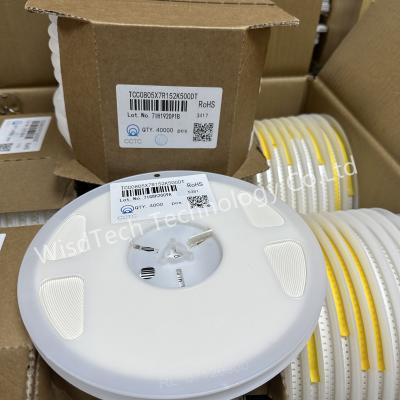 Cina Capacitori ceramici TCC0805X7R106K160FT Capacitori ceramici a chip multilivello CCTC 0805 X7R 106 16V SMD MLCC in vendita