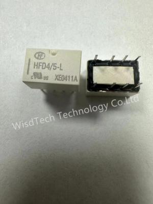 Cina HFD4/5-LS1R HONGFA Signal Relay 5VDC 2A DPDT ((10x6.6x5.65) mm SMD in vendita