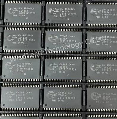 China CY14B104K-ZS45XI NVSRAM (Non-Volatile SRAM) Memory IC 4Mbit Parallel 45 ns 44-TSOP II for sale