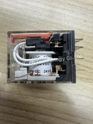 China MY4N-GS DC24 General Purpose Relay 4PDT (4 Form C) 24VDC Coil Socketable for sale