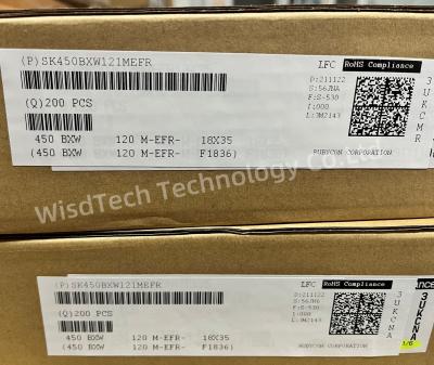 China 450BXW120MEFR18X35 Capacitores eletrolíticos de alumínio Capacitores eletrolíticos de longa vida com chumbo radial à venda