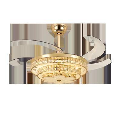 China Modern Auto CAD Layout Lights Modern Luxury Ceiling Fan Chandelier for sale