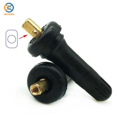 China Buick Cadillac TPMS20008 Tire Valve Stem Tubeless EPDM Rubber & Brass Stem Replacement TPMS413 Valvs For Tire Pressure Sensor for sale