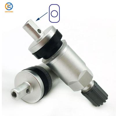 China Aluminum Alloy Automobile Tire Valves Replacement Kit For Tire Pressure Sensor Tire Valves for sale