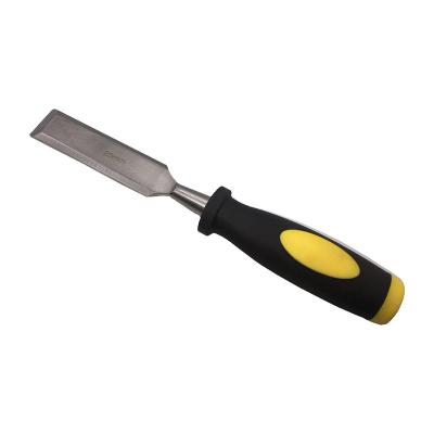 China Durability Factory Supplier Double Color Durable Plastic Handle Multi-style Flat Chisels for sale