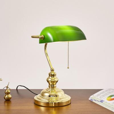 China Industrial European Vintage Study Desk Lamp Desk Table Lamps for sale