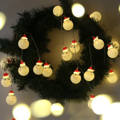 China Christmas Tree Snowman Christmas Tree Snowman Led Decorative Lights String Christmas Lights Colorful Decorations for sale