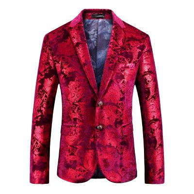 China Anti-Wrinkle Men Dress Gothic Blazers Singers Breasted Suit Jackets Steampunk Suit Jackets Retro Wedding Suit Blazers for sale