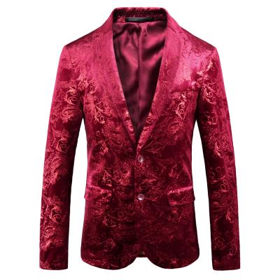 China Anti-wrinkle men's blazer jacket prom dresses men to present suit men to suit jacket blazers for sale