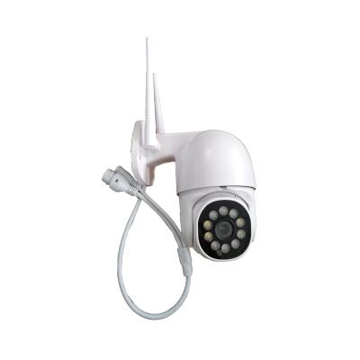 China Colorful WiFi PAN-TILT Light Source Dual Night Vision CCTV Camera Outdoor Outdoor IP PTZ WiFi Camera for sale