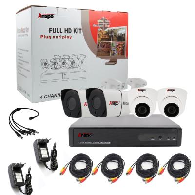 China 960p NIGHT VISION cctv camera bullet ahd kit xvr dvr kit 8 ch camera kit for sale