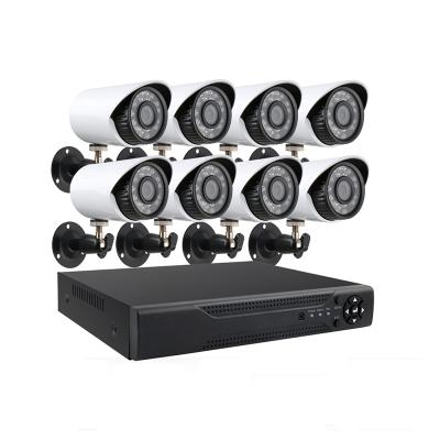 China Hot Sale 8CH AHD KIT Analog Camera System DVR Recorder Home Surveillance Motion Detection for sale