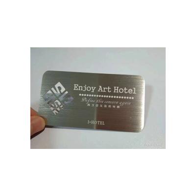 China 2021 Europe Stainless Steel Metal Good Quality Cheap Business Card for sale