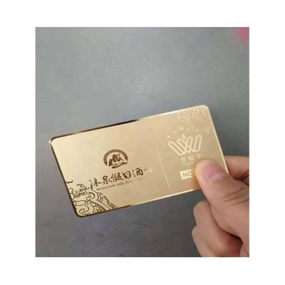 China Europe 2021 the latest fashion printing high quality metal business card for sale