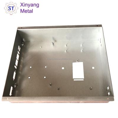 China Electronic Components Copper Sandblast Highly Produced Sheet Metal Part Stamping Cabinets for sale