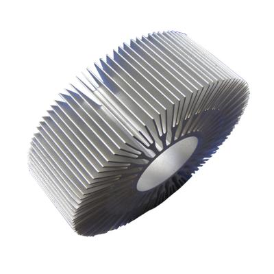 China High Quality Electronic Components Silver Stamping Aluminum Heatsink For Sale for sale