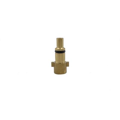 China Brass Internal Thread G1/4 Foam Kettle High Pressure Adapter , Water Gun High Pressure Adapter for sale