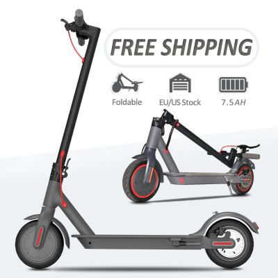 China Europe Europe Germany Unisex Warehouse EU 8.5 Inch Tire Motor 350w 2 Wheel Kick Folding Adults Foldable E Electric Scooter for sale