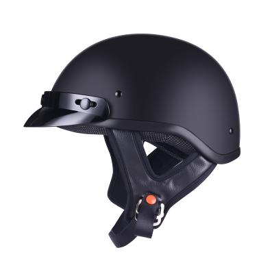 China Citycoco Carbon Fiber Bike Helmet Motorcycle Helmet Easy Wear Open Face Helmet for sale