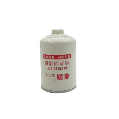 China FAW Jiefang Engine Good Quality 1012010-36D Tin Wood Filter Oil Filter For FAW Jiefang Engine for sale