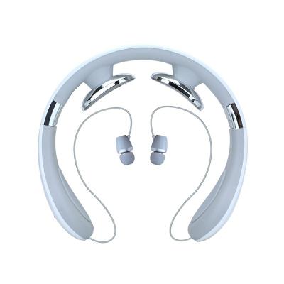 China Wholesale In-Ear Foldable Massaging Neckband Blooth Stereo High Quality Waterproof Earphone for sale