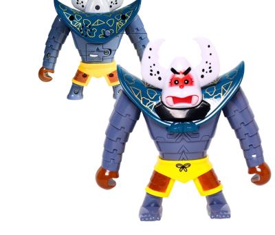 China Chinese Classical Funny Animation Calabash Doll Toy Children, Boys, Seven Brothers, King Kong Doll Can Be Full Set Transformed Scorpion for sale