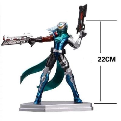 China Ranger Obama Lucian Boxed Figure from LOL Source Project-Ray Saint Gun Cartoon Toy Hot Sale for sale